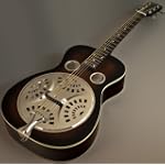 NEW JOHNSON DELTA BLUES VINTAGE SUNBURST ROUND NECK RESONATOR SLIDE GUITAR SALE!