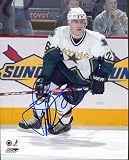 Jere Lehtinen Autographed / Signed Dallas Stars White Jersey 8x10 Photo