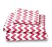 XL Twin Sheet Set Pink Chevron - Double Brushed Ultra Microfiber Luxury Bedding Set