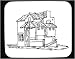 Mauspad mit Dekoration - Schwarz und Wei�, Wohnung, Bungalow