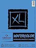 Canson Watercolor Paper Pad, 30-Sheet, 9-Inch by 12-Inch, X-Large