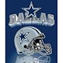 Dallas Cowboys Lightweight Rolled Throw Blanket