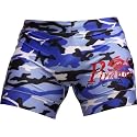 Blue Camouflage Piranha Gear Vale Tudo Shorts - Jiu-Jitsu & No-gi Grappling