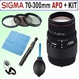 Sigma 70-300mm f/4-5.6 DG APO Macro Telephoto Zoom Lens for Canon SLR Camer ....