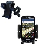 Bike Handlebar Holder Mount System for the Samsung Droid Charge - Gomadic Brand