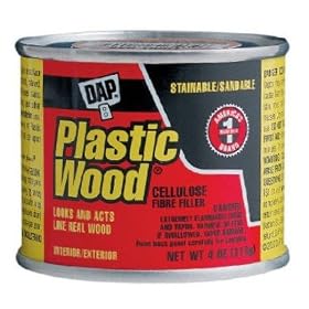 Dap Plastic Wood Filler 4oz. Natural Color (Case of 12)