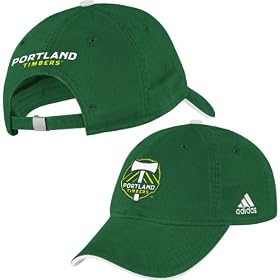 Adidas Mls Portland Timbers Women's Slouch Adjustable Hat One Size Fits All