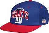 Mitchell & Ness New York Giants Flat Brim Snap Back Hat Adjustable