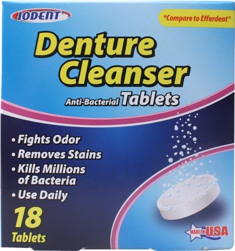 Denture Cleaner Tablets Bulk Case of 24