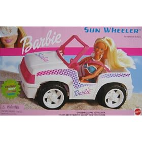 Barbie Sun Wheeler Cruiser Convertible Vehicle (2001) by Barbie Sun Wheeler Cool Cruiser For Barbie Doll & Friends!
