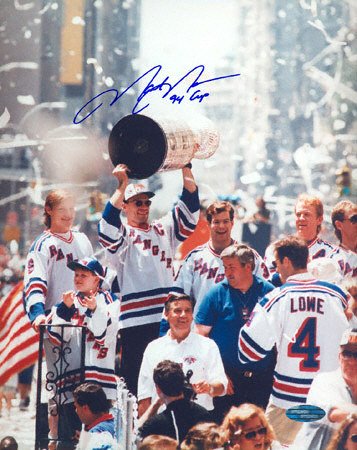 Buy Mark Messier New York Rangers - 1994 Stanley Cup Champions Parade - 8x10 Autographed Photograph by Steiner