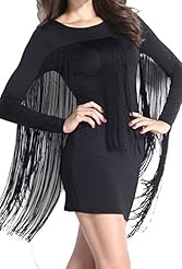 Spring Summer Winter Long Sleeves Polyester/Spandex Checkered Print Party Dress/Mini Dress 