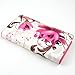 ivencase Wallet Flower 26 Leather Stand Case Cover for Huawei Ascend G510 U8951 + One phone sticker + One