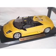 LAMBORGHINI MURCIELAGO ROADSTER GELB CABRIO SPECIAL EDITION 1/18 MAISTO MODELLAUTO MODELL AUTO