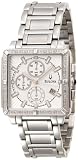 Bulova Men's 96E104 Diamond Accented Stainless Steel Bracelet Watch