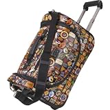 Sydney Love Travel Vintage Hotels Wheeled Duffel
