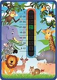Happy Family Jungle Animals Nursery & Room Safety Temperature Thermometer