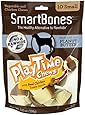 Smart Bones 10 Count Play Time Peanut Butter Dog Chew, Small