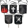 Demonia Handbag HB-023 Punk Messenger Bag, Available in 5 Colors