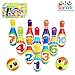 ToyVelt Kids Bowling Set - with 10 Bowling Pins & 2 Balls - Educational Early Development Indoor & Outdoor Games Set - for Toddlers & Infants Boys & Girls Ages 3,4,5-12 Years Old
