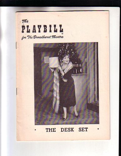 Broadway playbill for The Desk Set