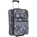 Vera Bradley "Java Blue" Two Compartment Wheelaboard, 21"
