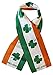 Ireland Shamrock Country Lightweight Flag Printed Knitted Style Scarf 8