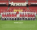 ARSENAL - TEAM PHOTO 09/10 MINI POSTER - 40CM X 50CM