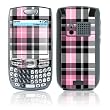 Pink Plaid Design Protective Skin Decal Sticker for Palm Treo 680 Cell Phone
