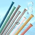 DUSCHVORHANGSTANGE 190 - 300 cm WEISS ** EXTRA LANG ** TELESKOPSTANGE