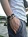 AmorWing Unique Gift Multilayer Tiger Eye and Obsidian Malas Prayer Beads Bracelet