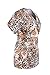 MedPro Women's Multicolored Mix Print Medical Scrub Top