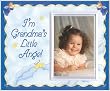 Grandma's Little Angel (stars) - Picture Frame Gift