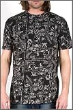 Lost CAT SCRATCH Mens Premium Custom T-Shirt in Black