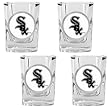 Chicago White Sox MLB 4pc Square Shot Glass Set by Great American Products
