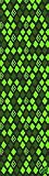 Mob Graphic Skateboard Grip Tape Krooked Diamond Green
