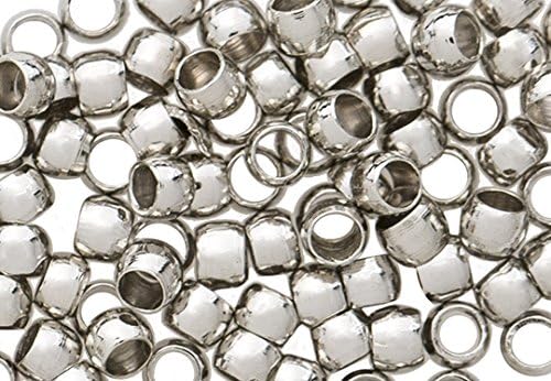 5 Grams Crimp Beads Tubes 2mm Silver