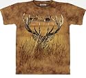 Hidden Deer T-Shirt by The Mountain 100% Cotton Short Sleeve Shirt in Adult Sizes