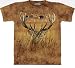 Hidden Deer T-Shirt by The Mountain 100% Cotton Short Sleeve Shirt in Adult Sizes
