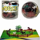 Horses Roaming Travel Bucket, 11 Piece Play TubIMAGE