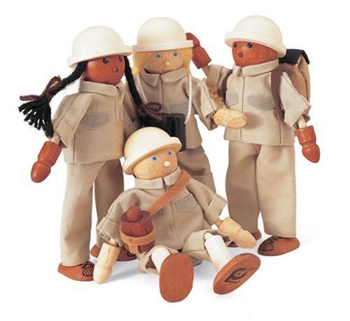 Childrens Toyshop  Toys : Pintoy Wooden Park Rangers
