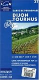 Dijon/Tournus, 037 Map (IGN Green Top 100) (French Edition)
