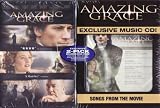 Amazing Grace LIMITED EDITION 2 Pack DVD & CD Set - DVD features: Ioan Gruffudd, Romola Garai, Benedict Cumberbatch, and Albert Finney. CD features: Chris Tomlin, Jeremy & Adie Camp, Bethany Dillon & Shawn McDonald, Steven Curtis Chapman and Nichole Nordeman