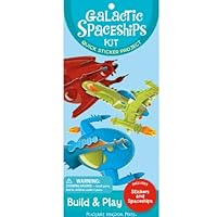 Peaceable Kingdom / Galactic Spaceships Quick Sticker Kit
