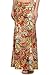 2LUV Women's Mix Print Knit Floor Length Maxi Skirt