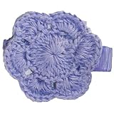 Posies Accessories Crocheted Purple Iris Doily Hair Clippie