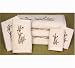 Finest Quality Anniversary Gift < 200 - 7pc. Bamboo Tree Luxury Cotton Towel Bath Set - IVR or LIN