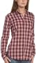 7 For All Mankind Women's Plaid Boyfriend Shirt in Red,Multi,Small