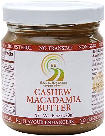 Back To Beginnings Cashew Macadamia Butter 6 oz Pack of 2