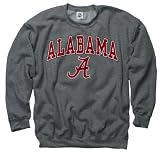 Alabama Crimson Tide Dark Heather Perennial II Crewneck Sweatshirt